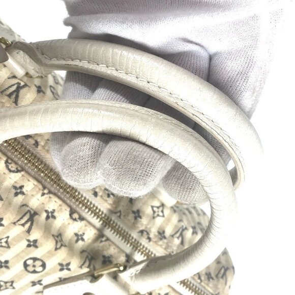 LOUIS VUITTON M95500 Monogram Mini-Lin Speedy30 Hand Bag - Picture 12 of 15